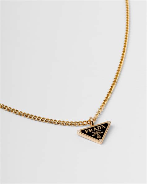 gold necklace prada|eterna gold necklace.